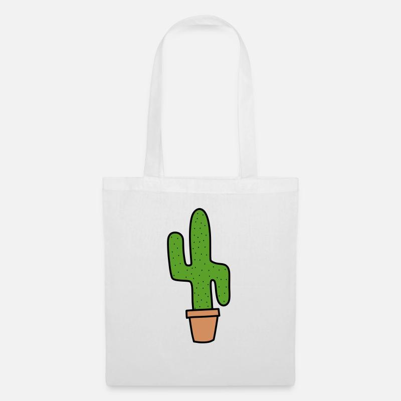 Cactus - Stoffbeutel - Weiß