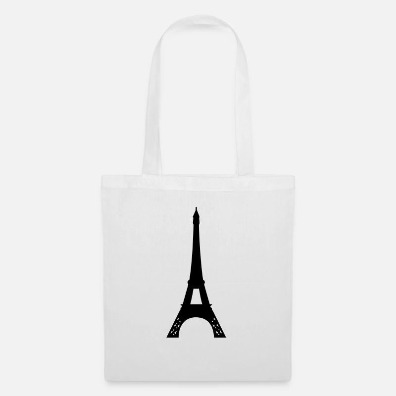 eiffel tower - paris - Tote Bag - white