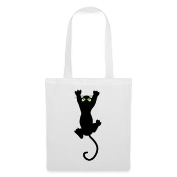 Cat fun - Sac en tissu - blanc - Devant