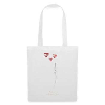 Bretagne - Bretonne + Kalon - Sac en tissu - blanc - Devant