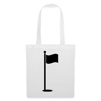 Golf flag - Tote Bag - white - Front