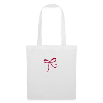 Red ribbon - Tote Bag - white - Front