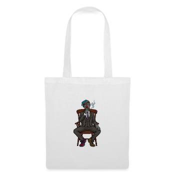 Surreal noir idol in a suit - Tote Bag - white - Front