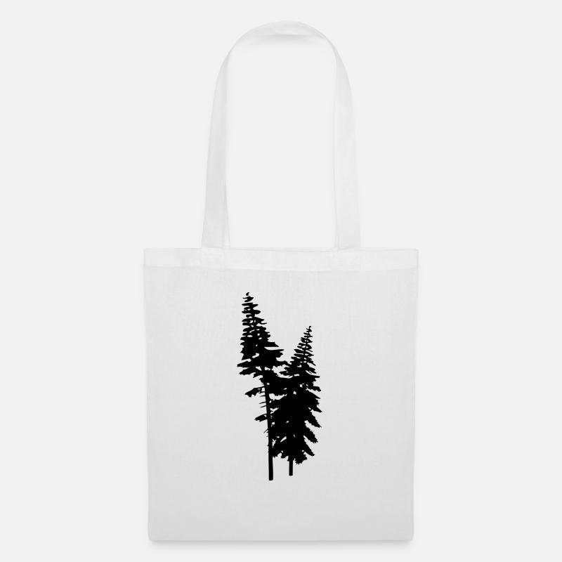conifers - Tote Bag - white
