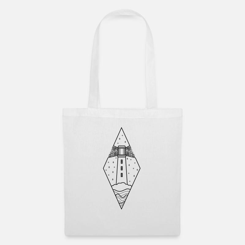 Lighthouse - Tote Bag - white