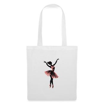 Ballet Dancer Illustration - Sports Design - Stoffbeutel - Weiß - Vorne