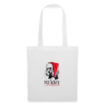 Santa German Quail Dog Merry Christmas Dogs - Tote Bag - white - Front