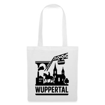 Wuppertal Silhouette - Tote Bag - white - Front