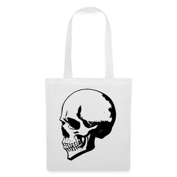 Skull - Tote Bag - white - Front