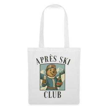 Après Ski Club Marmot Retro Ski Holiday - Tote Bag - white - Front