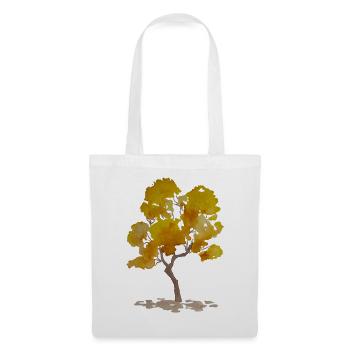 Herbstbaum - Stoffbeutel - Weiß - Vorne