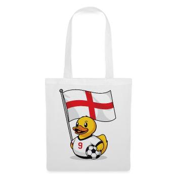 Maillot de football anglais pour les fans - Sac en tissu - blanc - Devant