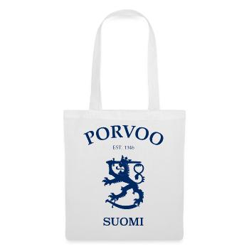 Porvoo Suomi, Finlande - Sac en tissu - blanc - Devant