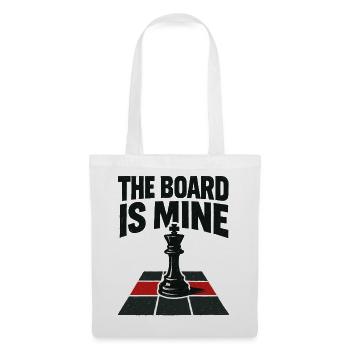 Mine Chessboard: Total Control and Checkmate - Tote Bag - white - Front