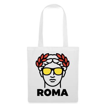 Rome Statue Sunglasses Italy Holidays - Tote Bag - white - Front