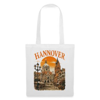 Vintage Hanover Skyline Historic - Tote Bag - white - Front