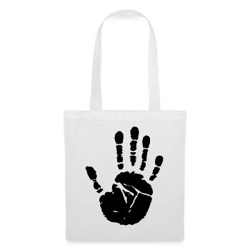 hand - Tote Bag - white - Front