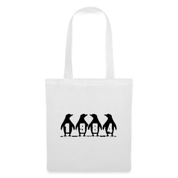 1984 Birthday Penguin Party Winter Swimmers - Tote Bag - white - Front