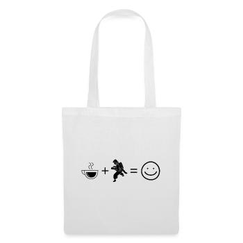 Coffee Smile Face and Fire Brigade - - Tote Bag - white - Front