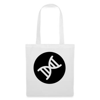 Double hélice de l ADN - Sac en tissu - blanc - Devant