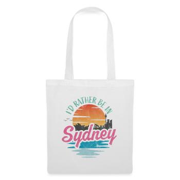 I'd rather be in Sydney - Tote Bag - white - Front