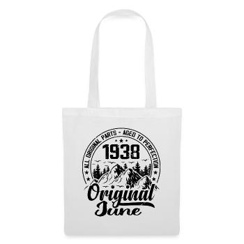 1938 June Original: 86 Years Anniversary Gift - Tote Bag - white - Front
