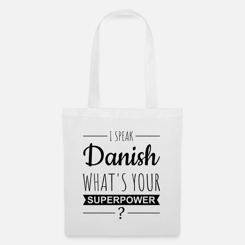DANISH - Superpower - Stoffbeutel - Weiß