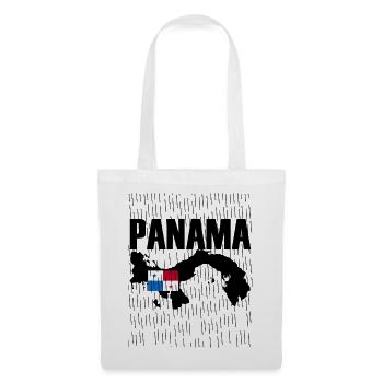 Pluie de l’île de Panama - Sac en tissu - blanc - Devant