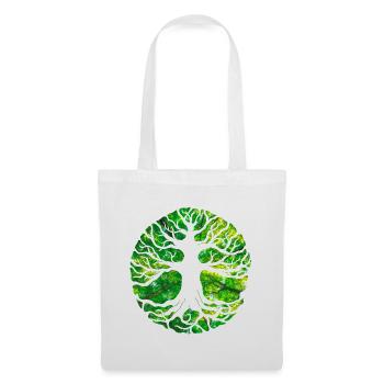 Yggdrasil von Svehen - Stoffbeutel - Weiß - Vorne