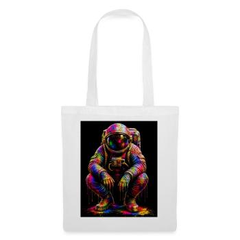Colorful Space Astronaut - Tote Bag - white - Front