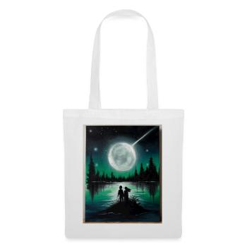 Moon - Stoffbeutel - Weiß - Vorne