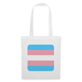TRANS [flag] - Stoffbeutel - Weiß - Vorne