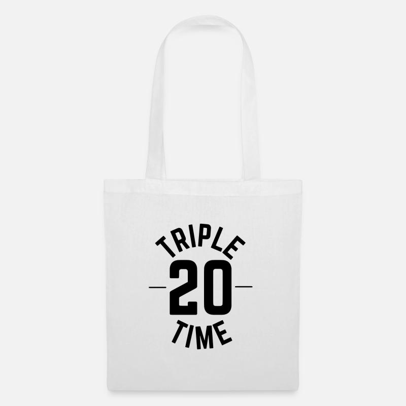 TripleTime - Stoffbeutel - Weiß
