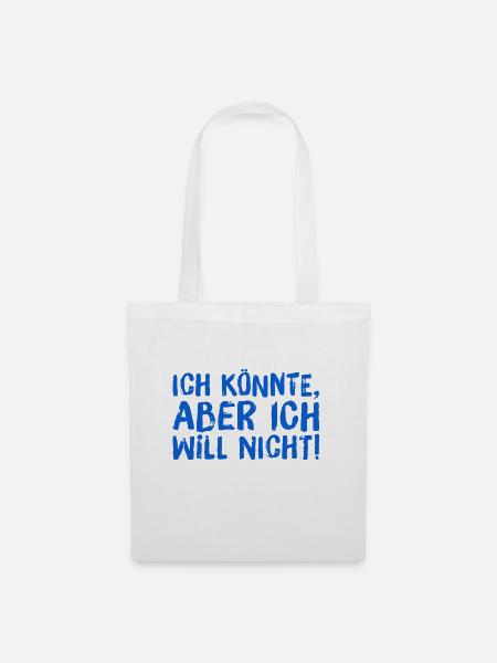 ich habe die Wahl - Stoffbeutel - Weiß