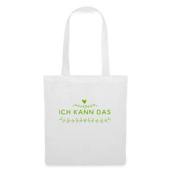 für mich ist das kein Problem - Stoffbeutel - Weiß - Vorne