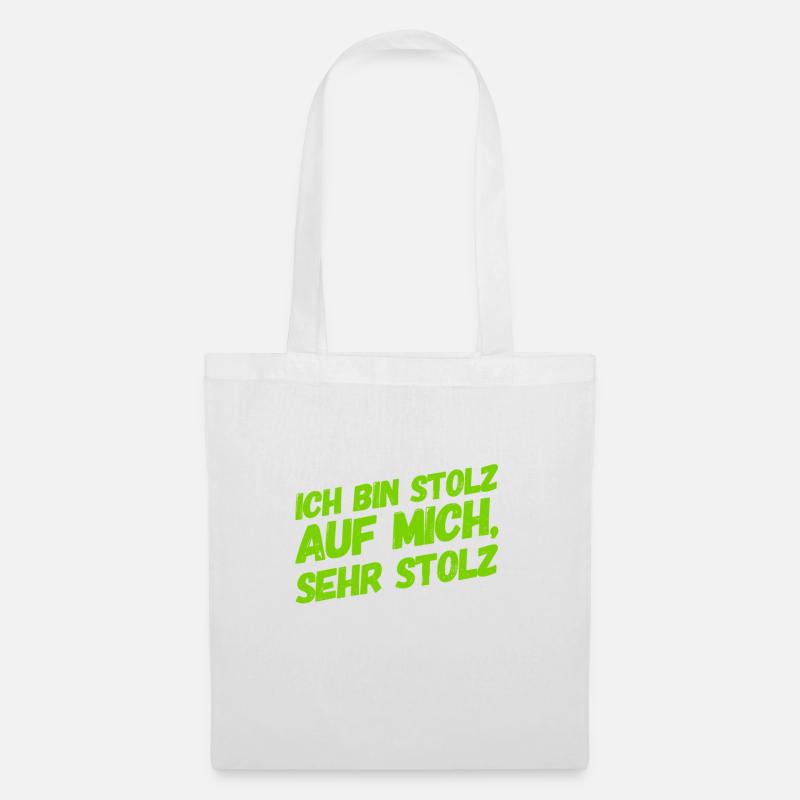 das habe ich gut gemacht - Stoffbeutel - Weiß