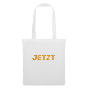 jetzt - Stoffbeutel - Weiß - Vorne