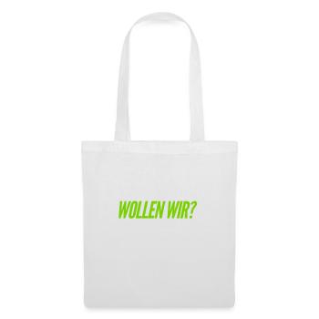hast du Bock? - Stoffbeutel - Weiß - Vorne