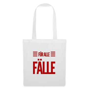 für alle Fälle - Stoffbeutel - Weiß - Vorne