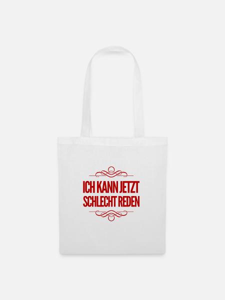 schlechter Zeitpunkt - Stoffbeutel - Weiß