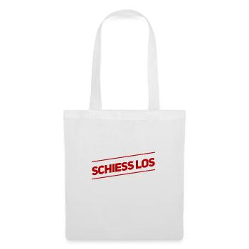 du kannst loslegen - Stoffbeutel - Weiß - Vorne