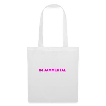 ich befinde mich im Jammertal - Stoffbeutel - Weiß - Vorne