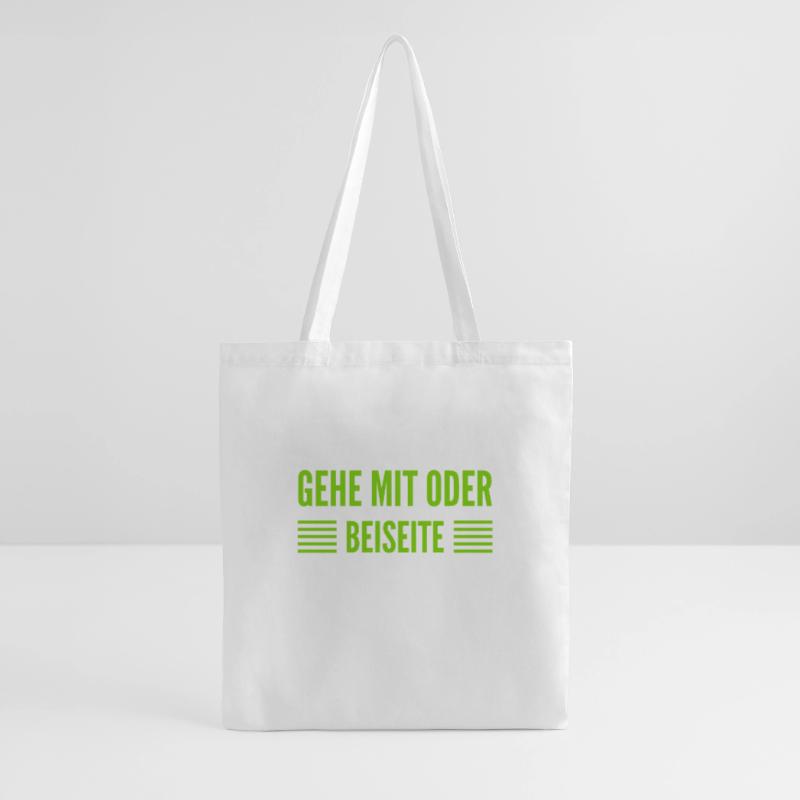 für oder gegen mich Stoffbeutel