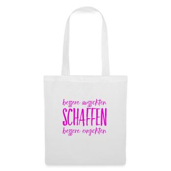 Einsichten sind super - Stoffbeutel - Weiß - Vorne