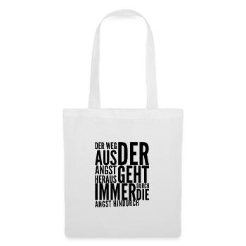 deine Angst kann Heilung bringen - Stoffbeutel - Weiß - Vorne