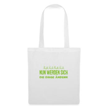 es geht voran - Stoffbeutel - Weiß - Vorne