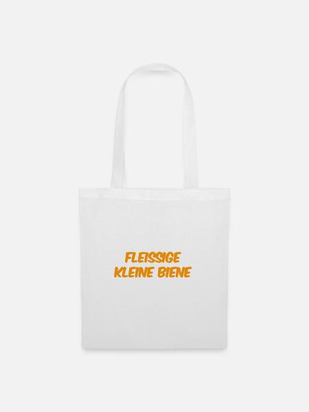 ich bin so emsig - Stoffbeutel - Weiß