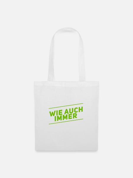 na und - Stoffbeutel - Weiß