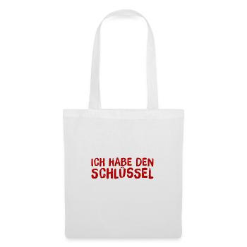 ich habe Zugang - Stoffbeutel - Weiß - Vorne