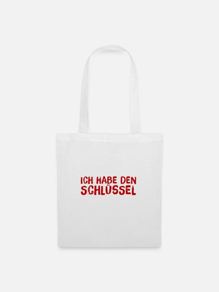 ich habe Zugang - Stoffbeutel - Weiß